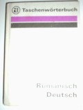 Maria SCHONFELDER - Taschenworterbuch Rumanisch-Deutsch