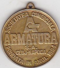 Medalia , Societatea Comerciala, Armatura S.A Cluj-Napoca foto