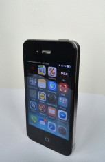 Iphone 4 NEVERLOCKED Black 16 GB Functioneaza si arata impecabil. POZE REALE !!! 3 huse, Bumper, incarcator, cablu date, casti, folie protectie, cutie foto