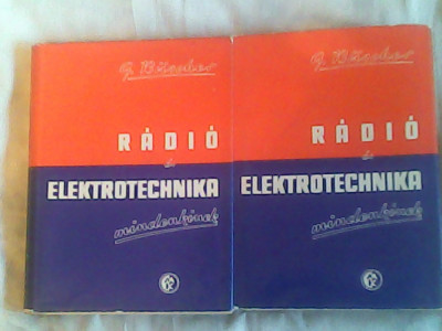 Radio es elektrotehnika mindenkinek I-II-Gustav Buscher foto