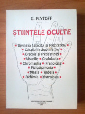 h6 Stiintele oculte - G. Plytoff foto