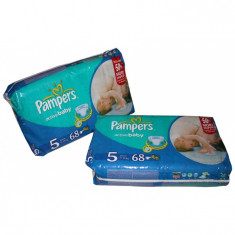 Scutece PAMPERS GIANT PACK 5 ACTIVE BABY Pentru Copii foto