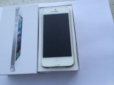 IPHONE 5 16GB White(Alb) ~ IMPECABIL ~ NEVERLOCKED - Liber de retea | GARANTIE | MAGAZIN EURO_ALEX_SHOP - PESTE 2100 DE CALIFICATIVE POZITIVE foto