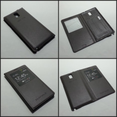 Husa flip cover s-view activ / smart Samsung Galaxy Note 3 foto