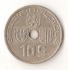 Moneda 10 centimes 1939 - Belgia foto