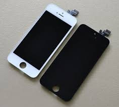 Lcd iPhone 5S albe negre / display / digitizer / touchscreen / ecran foto