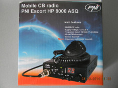 Statie radio PNI Escort HP 8000 ASQ+antena PNI ML 70 cu baza magnetica inclusa foto