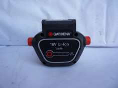 Baterie Gardena Li-Ion 18 V / 2.0 Ah pentru diferite produse GARDENA foto