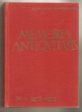 Cumpara ieftin Memoria Antiqvitatis 1972-1973, Alta editura