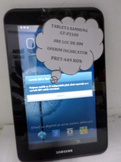Tableta Samsung GT-P3100/loc de sim/oferim incarcator(lm3) foto
