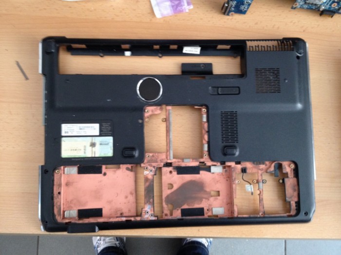 Bottomcase Hp DV7 - 1025eg A25.2