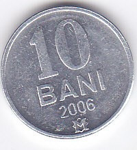 Moneda Moldova 10 Bani 2006 - KM#7 UNC foto