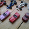 Set colectie lot 8 Surprize Kinder machete masini de epoca curse vintage formula 1 miniaturi miniatura serie anii 1990 originale