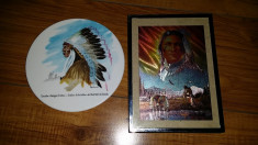 NATIVE AMERICANS-AMERINDIENI-DECOR PERETE foto