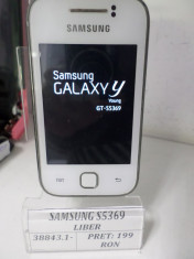 Teledfon samsung s 5369/liber de retea/nu oferim accesorii(lm3) foto