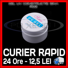 GEL UV ROZ (PINK) SINA 15ML - CONSTRUCTIE MANICHIURA, UNGHII FALSE GEL - PRET MINIM, CALITATE GARANTATA foto