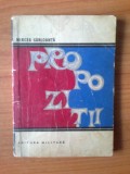 T Propozitii- Mircea Carloanta, 1970, Alta editura