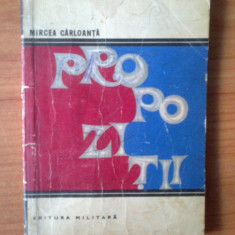 t Propozitii- Mircea Carloanta