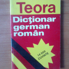 d2 Dictionar German-roman 14.000 Cuvinte - Sireteanu-tomeanu