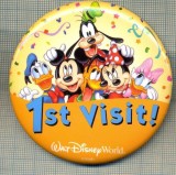 1519 INSIGNA INTERESANTA - 1 ST VISIT! - WALT DISNEY WORLD -starea care se vede
