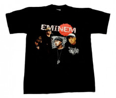 Tricou Eminem - logo cu rosu foto