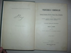 Proverbele romanilor din Romania,Basarabia,Bucovina,Ungaria,Istria si Macedonia= IULIU A.ZANE //1903, VOL X foto