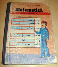 MATEMATICA - clasa a II a / anul 1986 foto