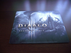Mousepad - Diablo III Reaper of Souls ( Malthael Mousepad ) , original Blizzard foto