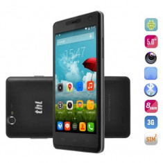 Smartphone THL 5000 - ecran 5 inch Full HD, procesor Octa Core, 2GB RAM, Android 4.4 in limba romana, camera 13MP, negre, noi, sigilate, super pret! foto