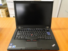 Laptop Lenovo ThinkPad T410, Intel Core i5 520M 2.4 GHz, 2 GB DDR3, 160 GB HDD SATA, DVDRW, WI-FI, Card Reader, Web Cam, Display 14.1&amp;quot; 1280 by 800 foto