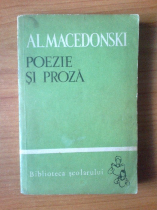 n4 POEZIE SI PROZA - AL.MACEDONSKI