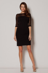 Rochie de seara eleganta neagra foto