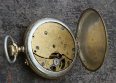 Ceas de buzunar mecanic vechi foto