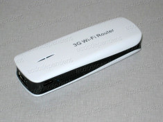 router wireless portabil pentru modem 3G 4G power bank 1800 mA AP WiFi foto