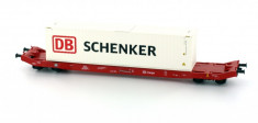 Vagon container SGKKMS698 DB Schenker 40&amp;#039; Mehano 58790 HO foto