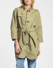 Trench Dama G-Star Raw Verde 4961-KPD021 foto