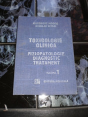 Toxicologie clinica fiziopatologie diagnostic tratament vol l foto