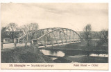 % carte postala (ilustrata)-COVASNA--Sf.Gheorghe-Podul Oltului 1929, Necirculata, Printata