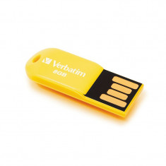 Memorie USB VERBATIM Micro USB 8GB USB 2.0 Yellow foto