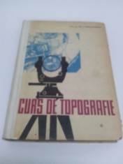 CURS DE TOPOGRAFIE, GH. I. CONSTANTINESCU 1963 foto