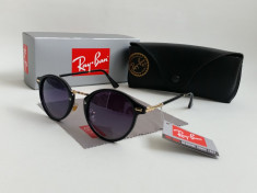 Ochelari De Soare UV400 RAY BAN Round RB3447 Toc + Laveta +Cutie cadou OSR-186 foto