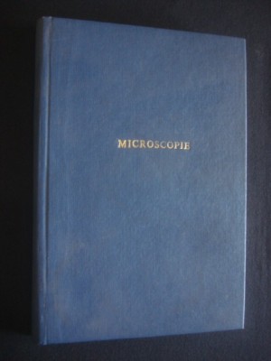 F. Ed. Koby - Microscopie de l&amp;#039;oeil vivant (1924, editie cartonata) foto