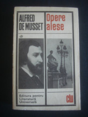 ALFRED DE MUSSET - OPERE ALESE foto