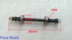 Ax spate bicicleta ( roata ) MTB cu Rulmenti ( 6200 ) foto