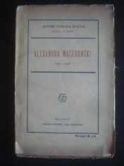 ALEXANDRU MACEDONSKI - PROZA ALEASA {1923} foto