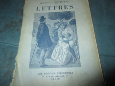 d&amp;#039;ALFRED DE MUSSET - LETTRES 1907 foto