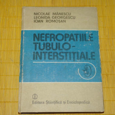 Nefropatiile tubulo-interstitiale - Nicolae Manescu , Leonida Georgescu ... 1987