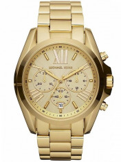 Ceas Michael Kors Unisex Bradshaw Chronograph Gold-tone foto