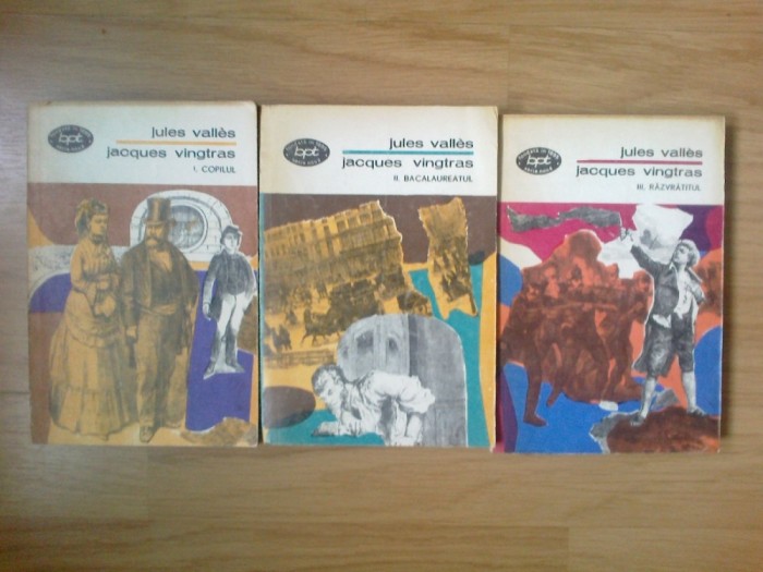 h2 JULES VALLES - JACQUES VINGTRAS (3 volume)