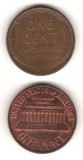 SV * SUA / Statele Unite LOT 2 x 1 ONE CENT 1956 si 1963 +/- AUNC, America de Nord